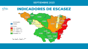 Informe índices de sequía a 30 de septiembre de 2023